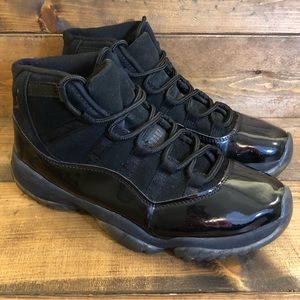 Nike Jordan 11 Retro Black 2016 Black Patent Leather Men’s Size 8.5 EUC!